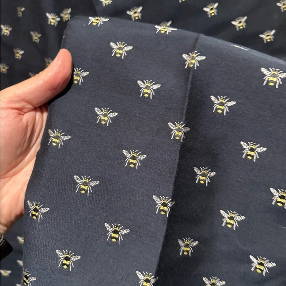 J Crew Women’s Teddy Bumblebee Embroidered Pants Size 12 - Picture 10 of 10